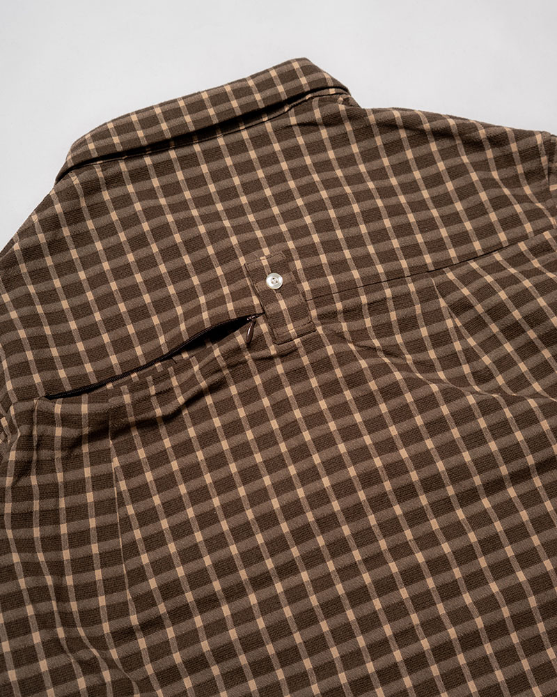 ASSORTED S/S SHIRTS -BROWN(CHECK)-