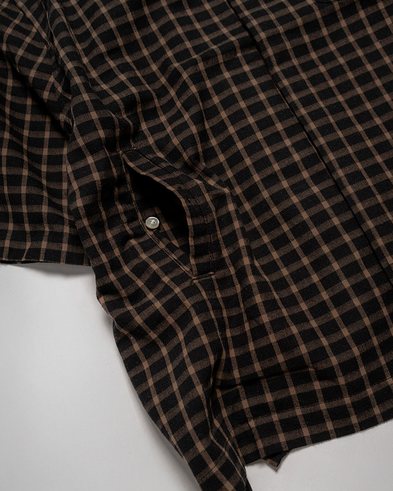 ASSORTED S/S SHIRTS -BLACK(CHECK)-