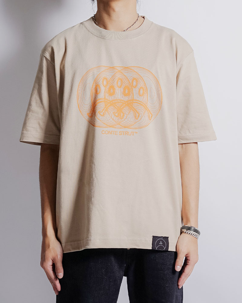 SAD S/S TEE -SAND-