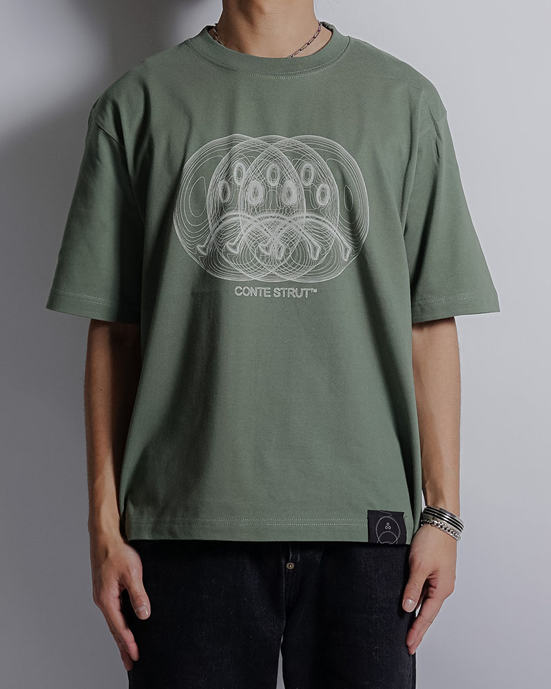 SAD S/S TEE -GREEN-
