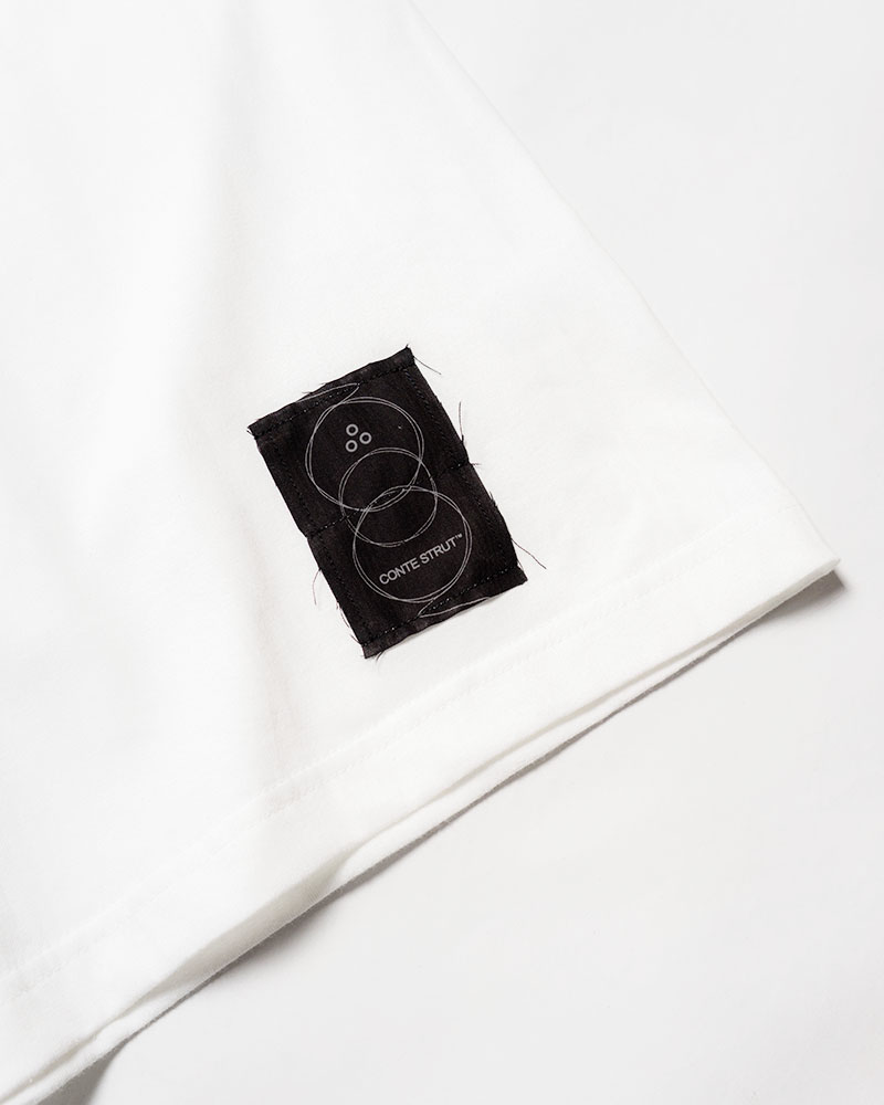3D CS LOGOS S/S TEE -WHITE-