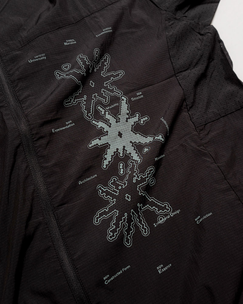 UV CUT SHELL JACKET -BLACK-
