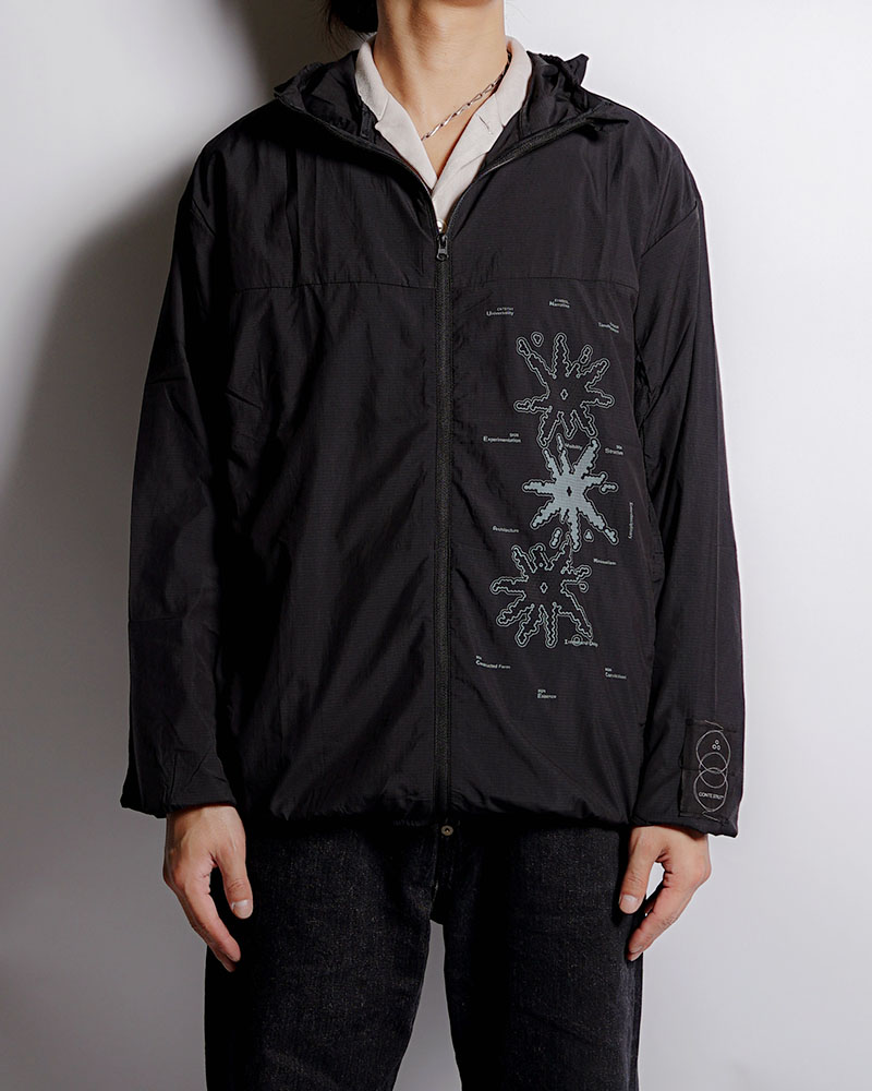 UV CUT SHELL JACKET -BLACK-