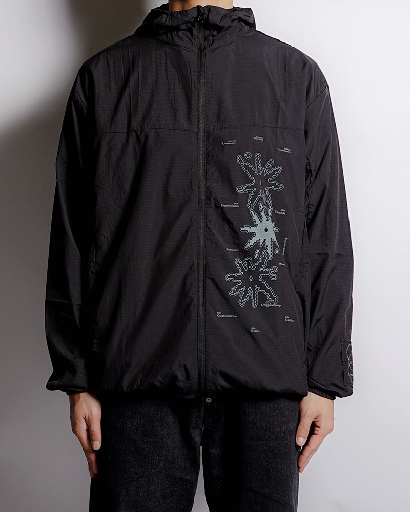 UV CUT SHELL JACKET -BLACK-