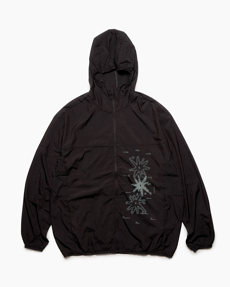 UV CUT SHELL JACKET -BLACK-