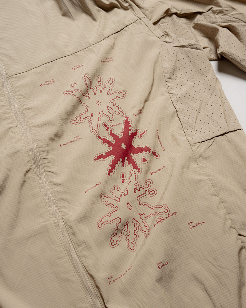 UV CUT SHELL JACKET -SAND-
