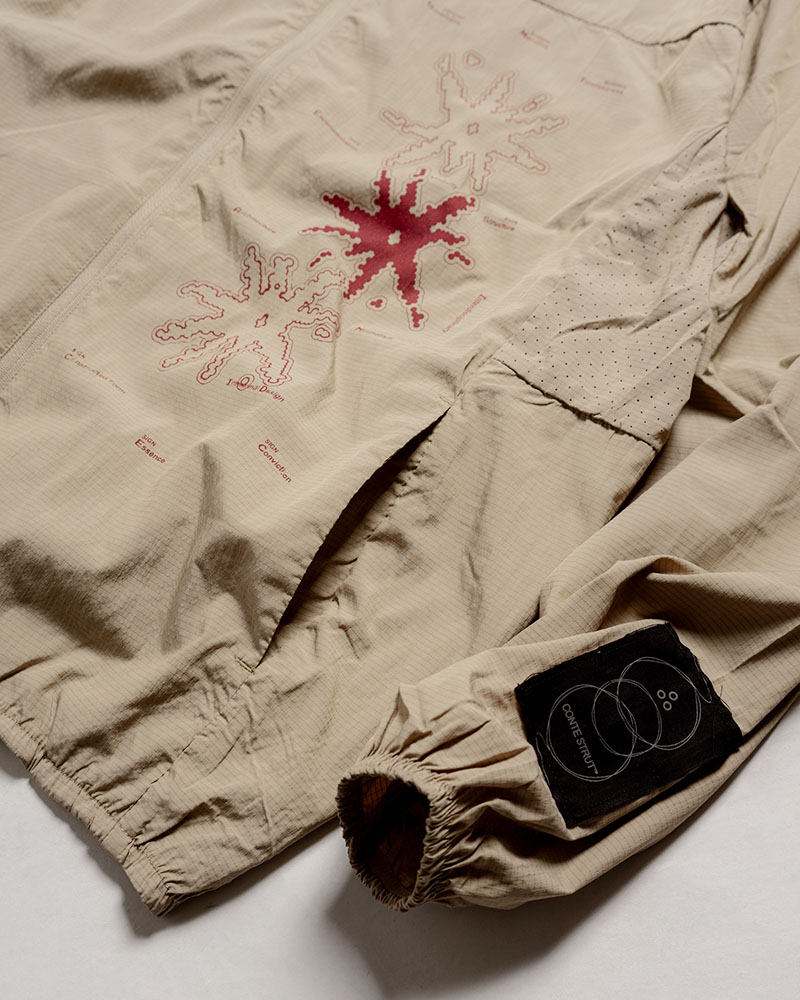 UV CUT SHELL JACKET -SAND-