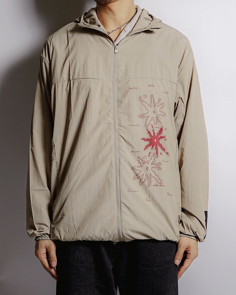 UV CUT SHELL JACKET -SAND-