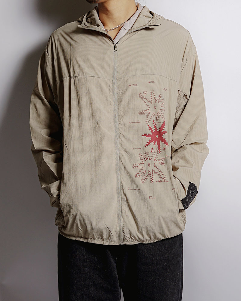 UV CUT SHELL JACKET -SAND-