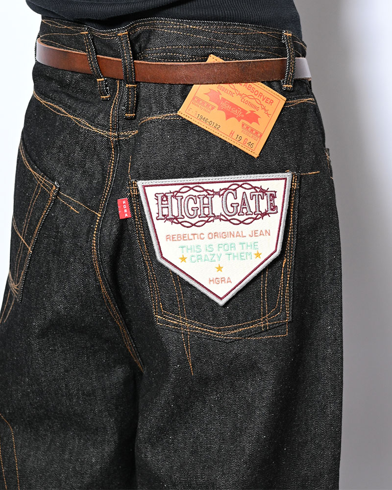 ROUGH STITCH DENIM PANTS -INDIGO-