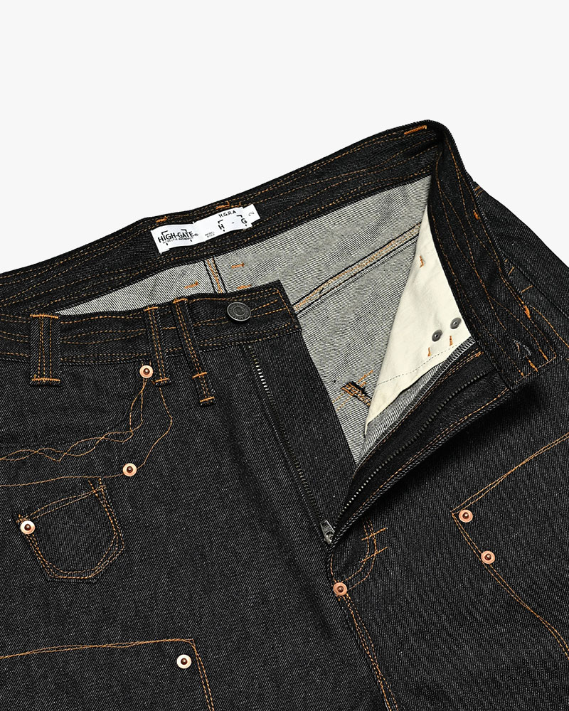 ROUGH STITCH DENIM PANTS -INDIGO-
