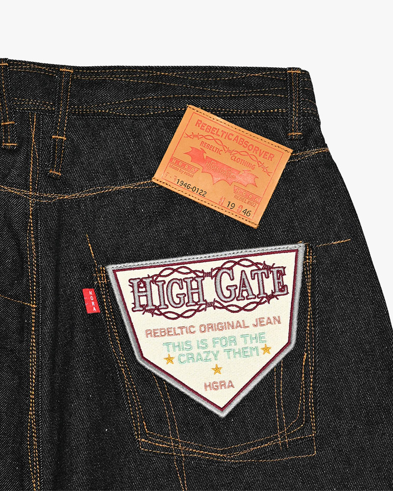 ROUGH STITCH DENIM PANTS -INDIGO-
