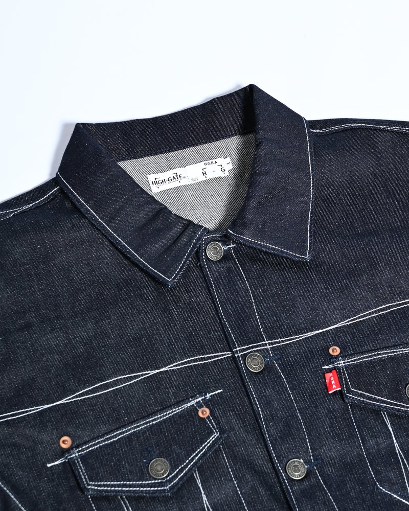 ROUGH STITCH DENIM JACKET -INDIGO-