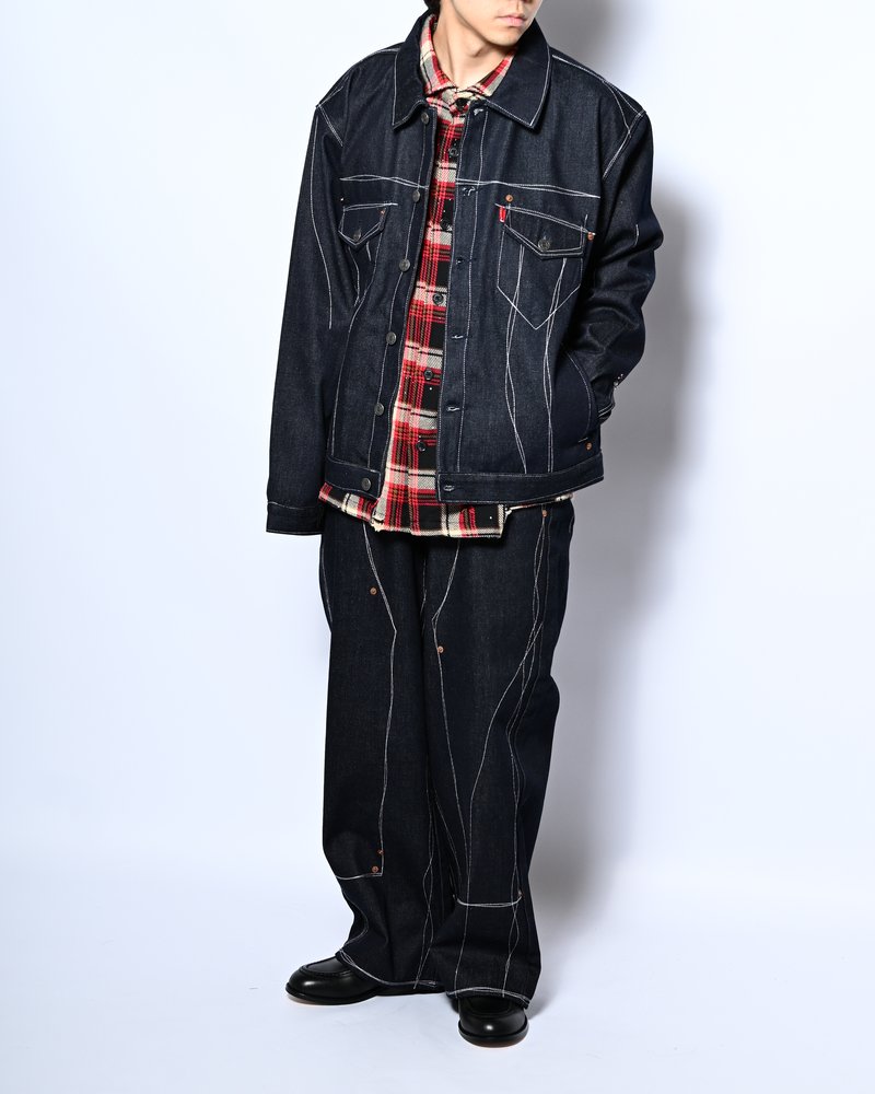 ROUGH STITCH DENIM JACKET -INDIGO-