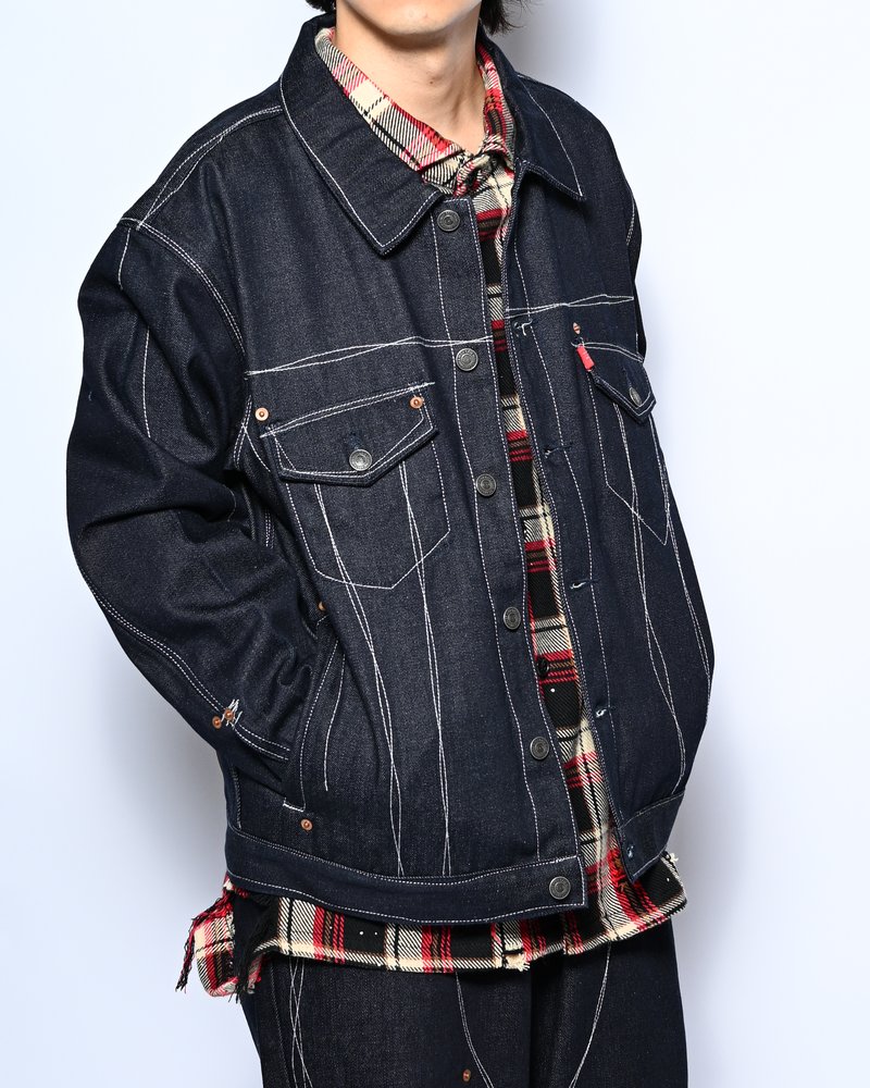 ROUGH STITCH DENIM JACKET -INDIGO-
