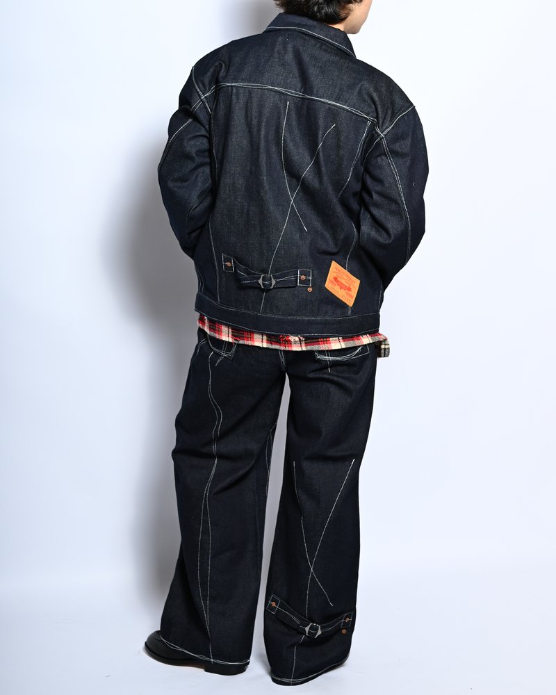 ROUGH STITCH DENIM JACKET -INDIGO-