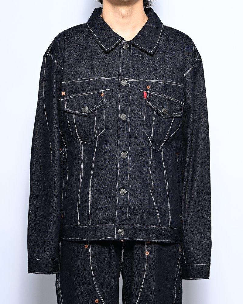 ROUGH STITCH DENIM JACKET -INDIGO-