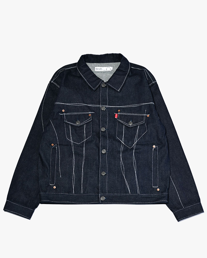 ROUGH STITCH DENIM JACKET -INDIGO-