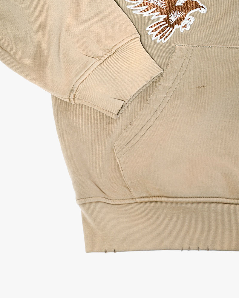 EAGLES SOAR ZIP HOODIE -BEIGE-