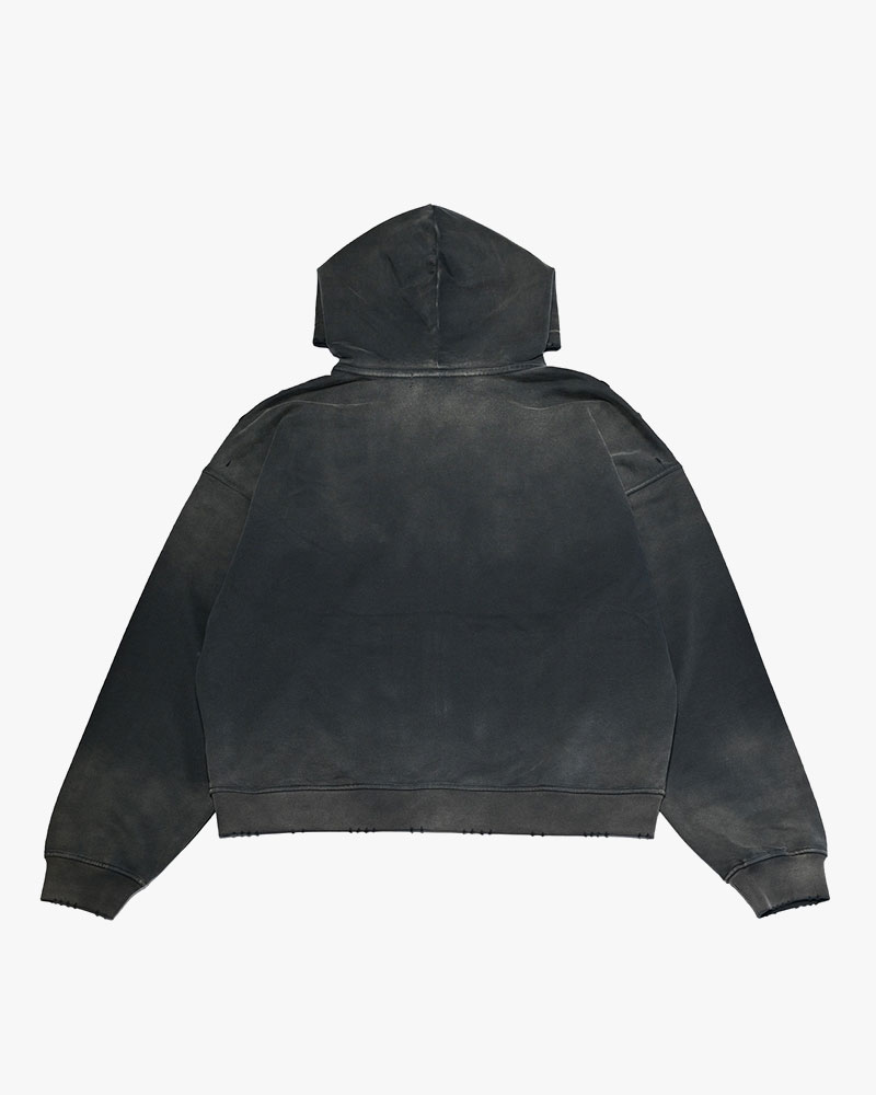 EAGLES SOAR ZIP HOODIE -BLACK-