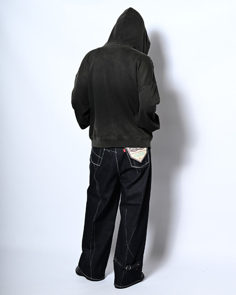 EAGLES SOAR ZIP HOODIE -BLACK-