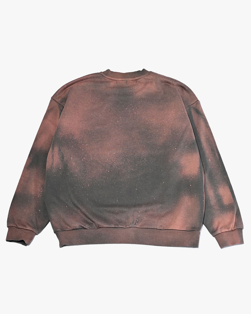 VINTAGE AGING SWEAT -CHARCOAL-