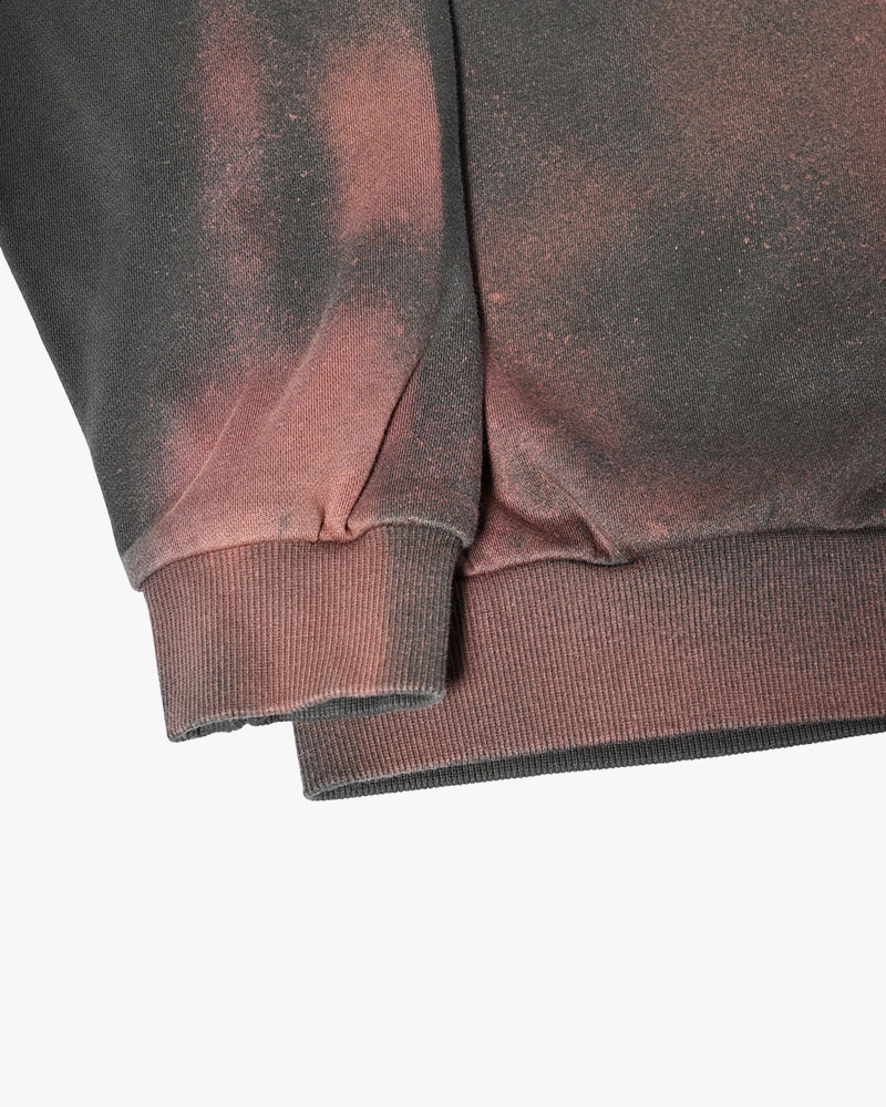 VINTAGE AGING SWEAT -CHARCOAL-