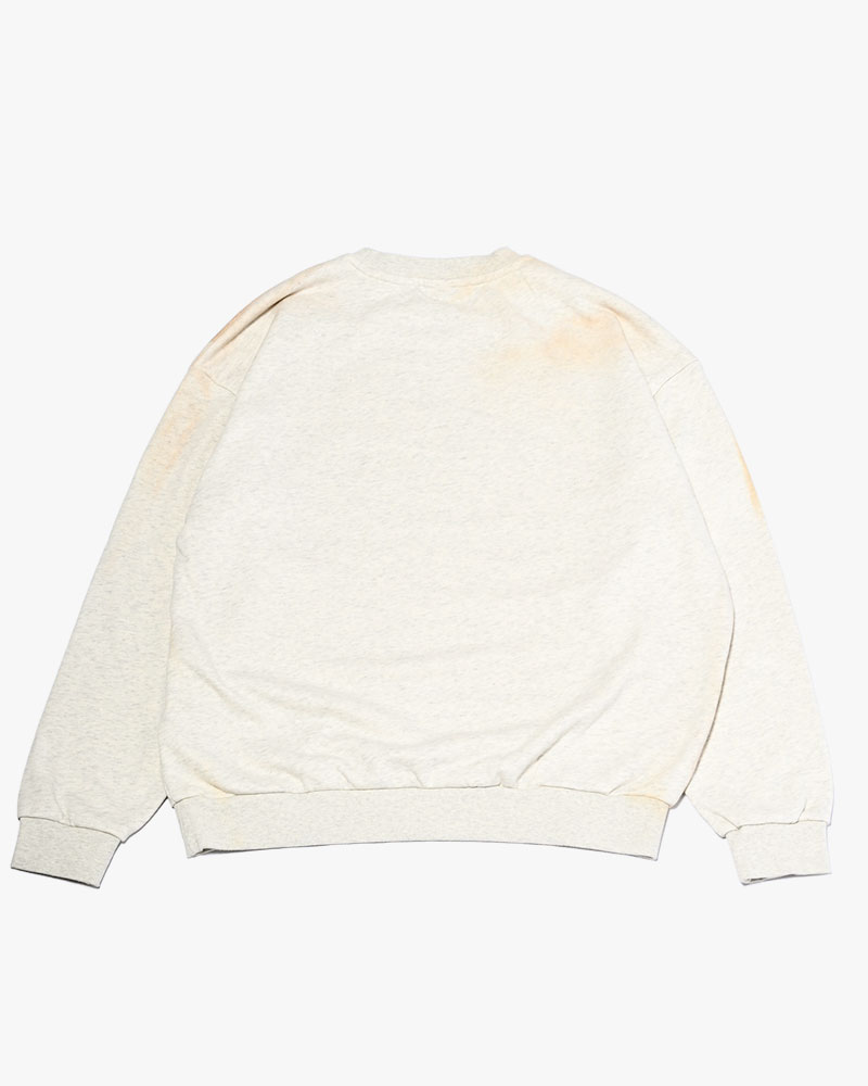 VINTAGE AGING SWEAT -OATMEAL-