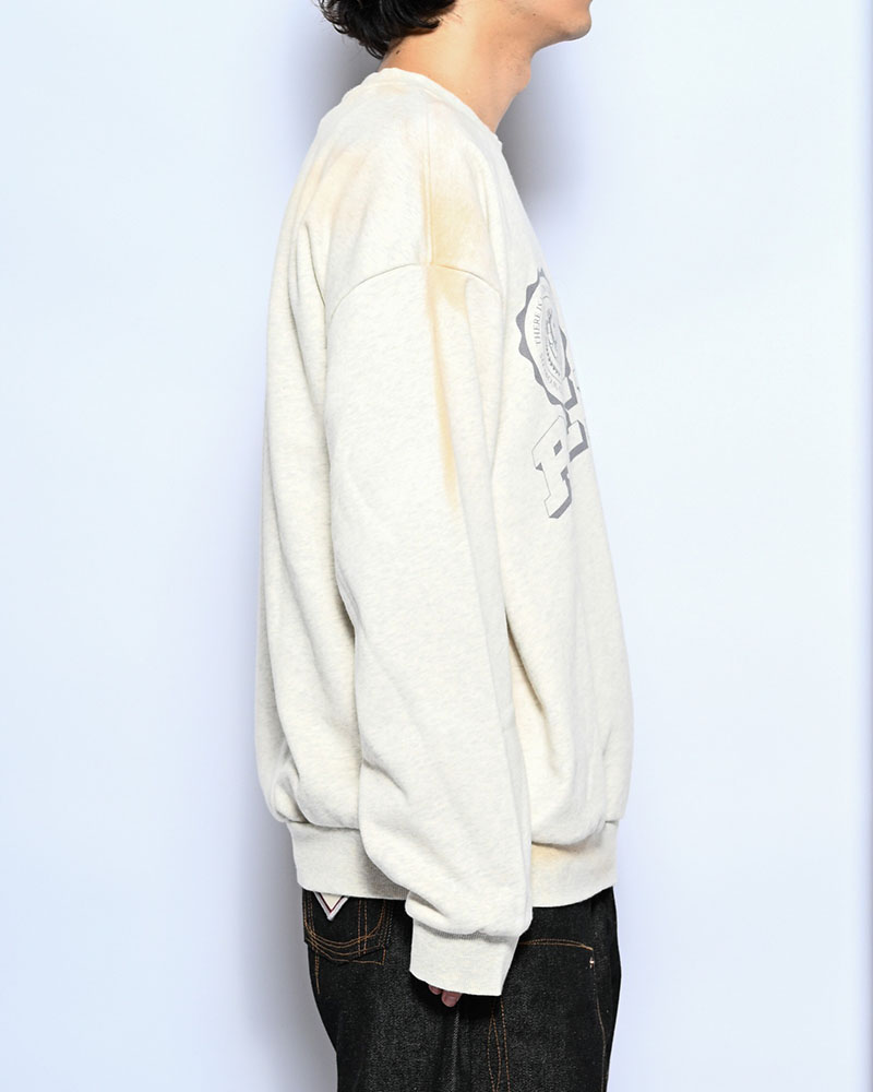VINTAGE AGING SWEAT -OATMEAL-