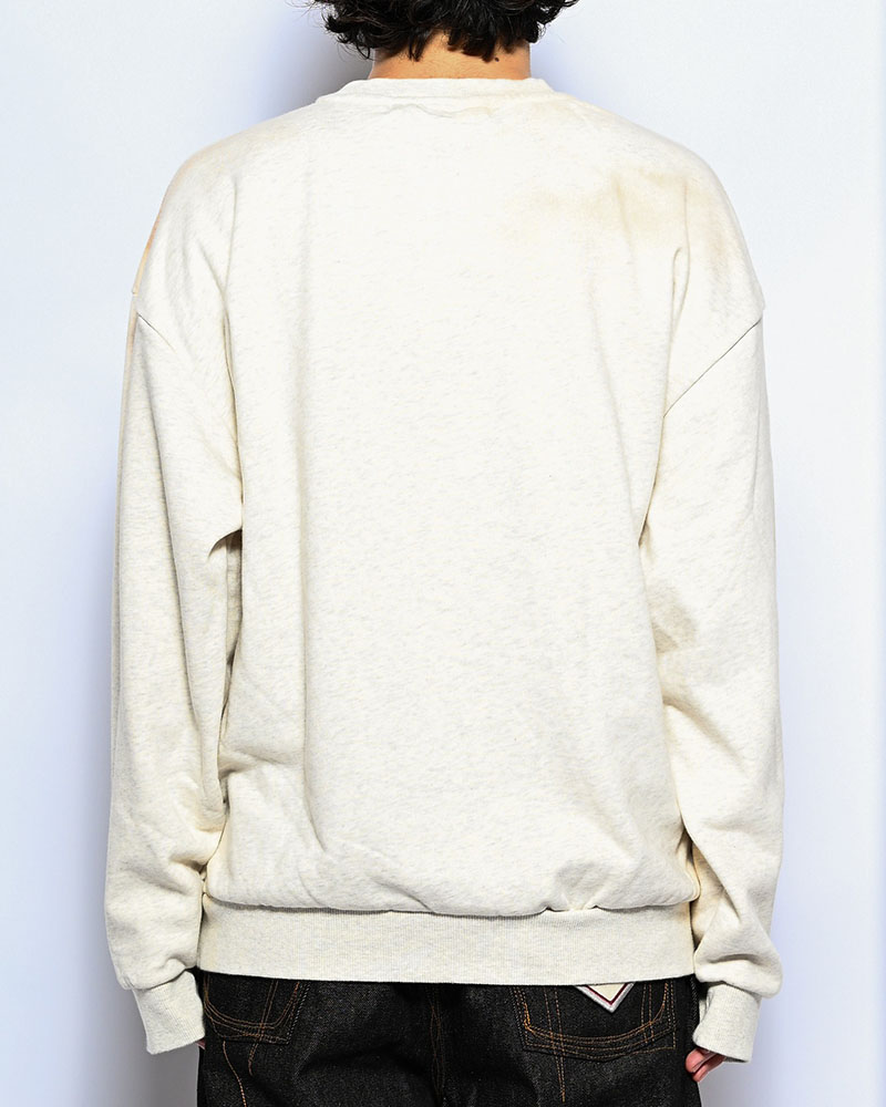 VINTAGE AGING SWEAT -OATMEAL-