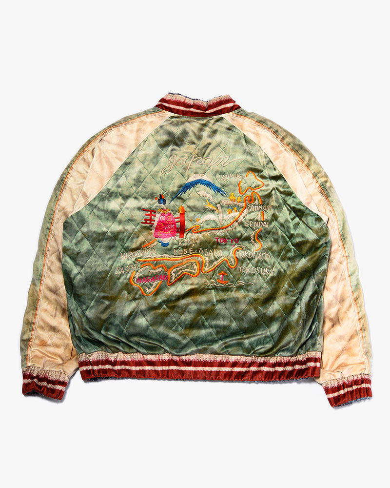 TROMPE L'OEIL REVERSIBLE SUKA JACKET -ONE COLOR-