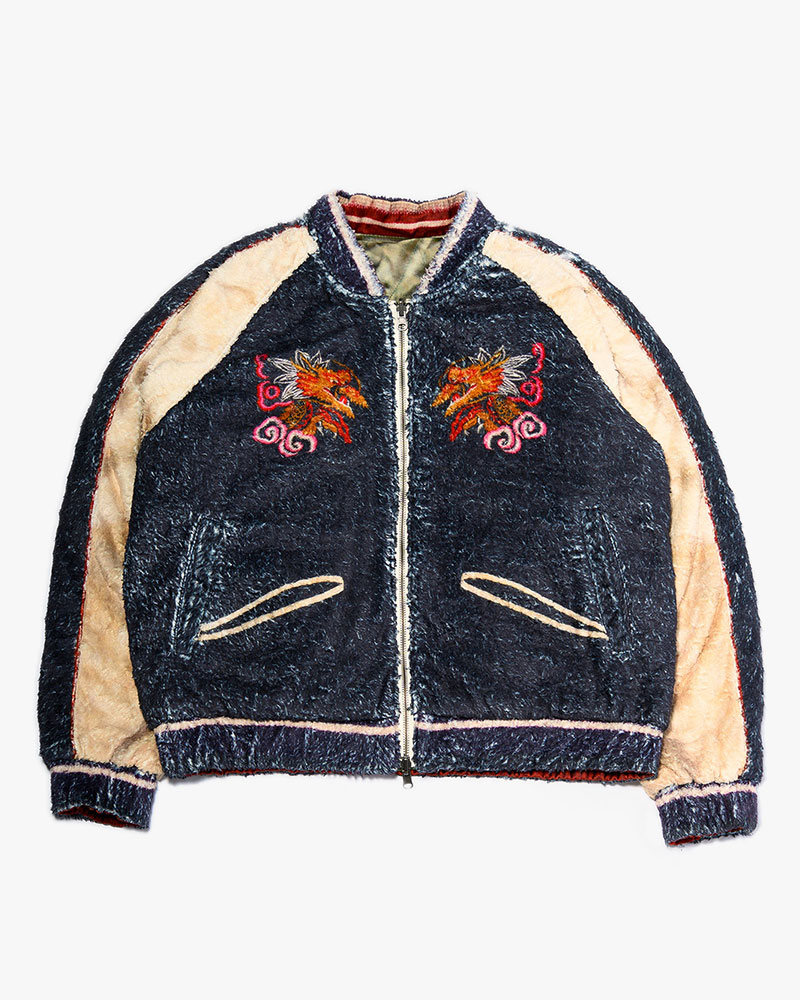 TROMPE L'OEIL REVERSIBLE SUKA JACKET -ONE COLOR-