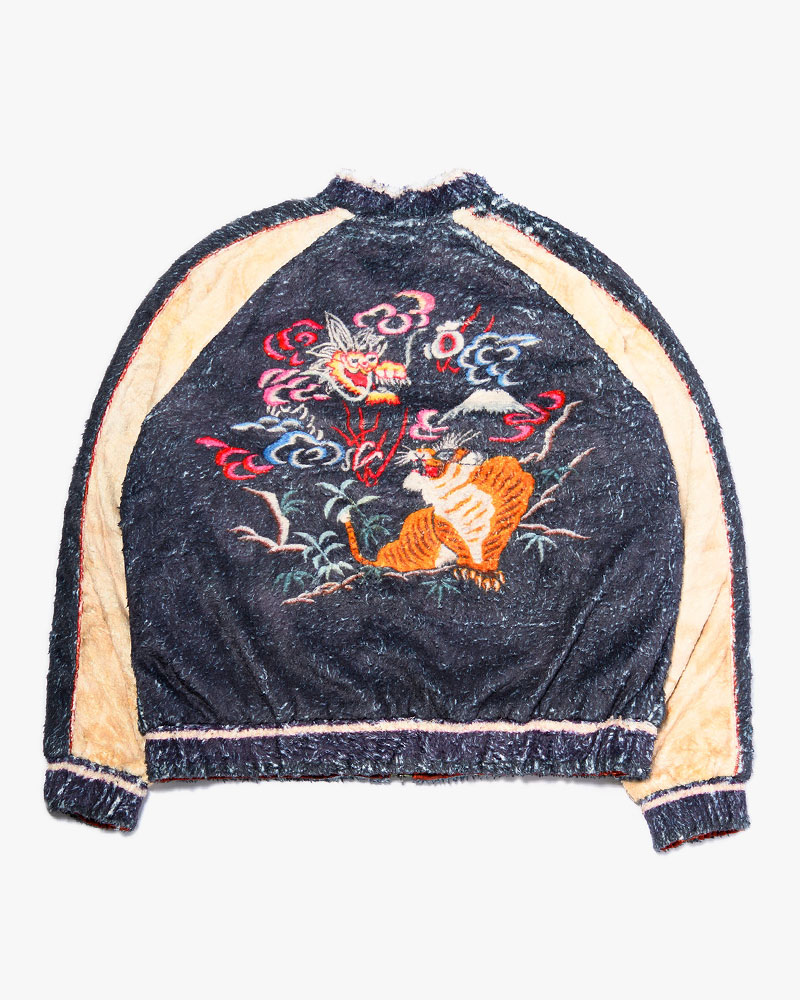 TROMPE L'OEIL REVERSIBLE SUKA JACKET -ONE COLOR-