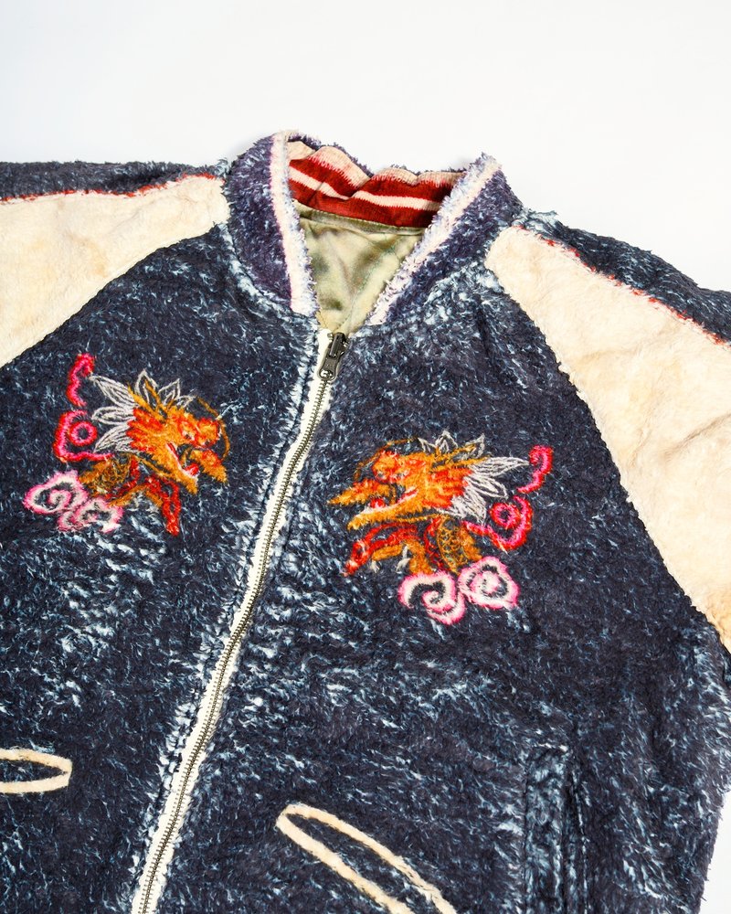 TROMPE L'OEIL REVERSIBLE SUKA JACKET -ONE COLOR-