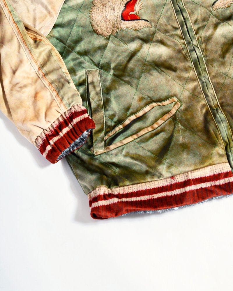 TROMPE L'OEIL REVERSIBLE SUKA JACKET -ONE COLOR-