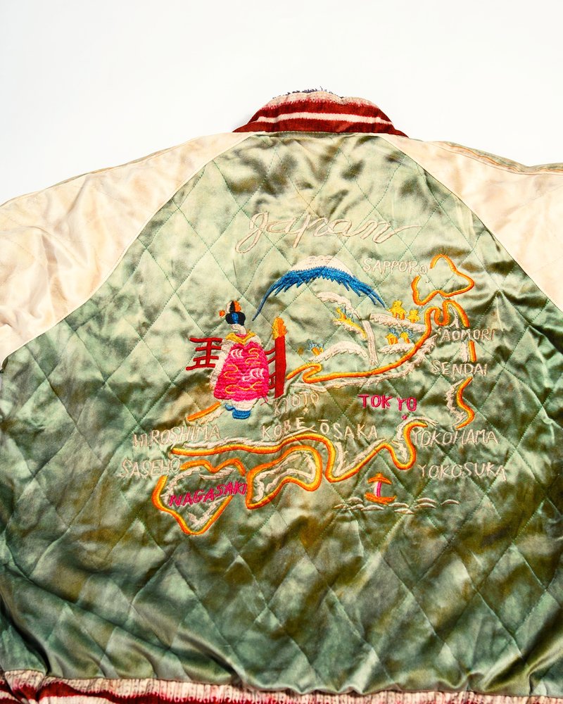 TROMPE L'OEIL REVERSIBLE SUKA JACKET -ONE COLOR-