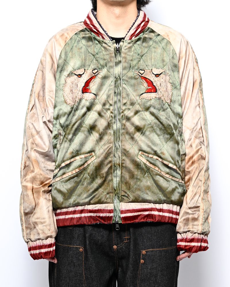 TROMPE L'OEIL REVERSIBLE SUKA JACKET -ONE COLOR-