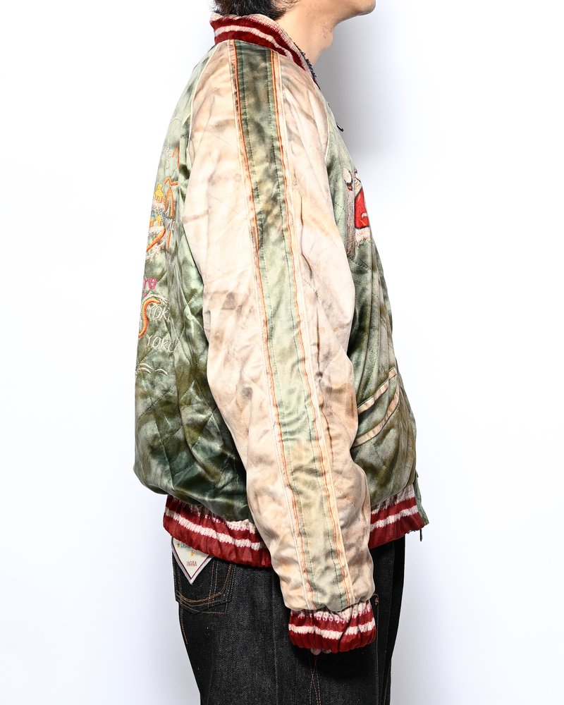 TROMPE L'OEIL REVERSIBLE SUKA JACKET -ONE COLOR-