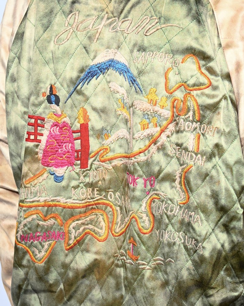 TROMPE L'OEIL REVERSIBLE SUKA JACKET -ONE COLOR-