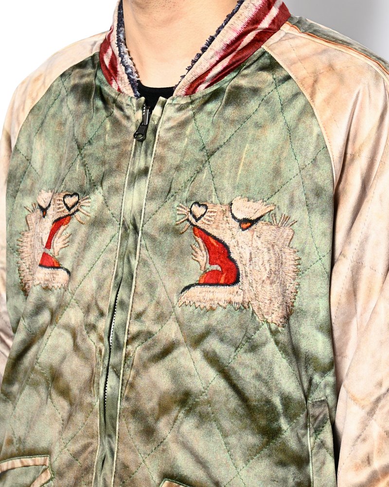 TROMPE L'OEIL REVERSIBLE SUKA JACKET -ONE COLOR-