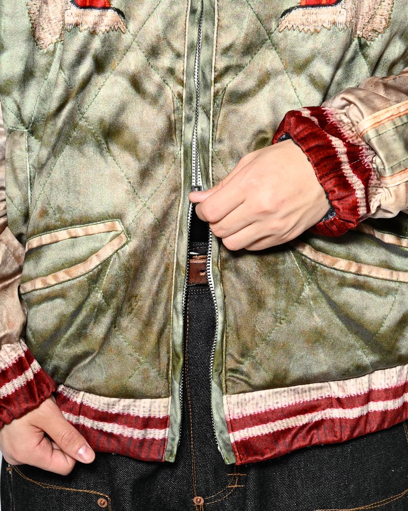 TROMPE L'OEIL REVERSIBLE SUKA JACKET -ONE COLOR-