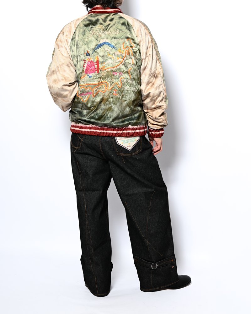 TROMPE L'OEIL REVERSIBLE SUKA JACKET -ONE COLOR-