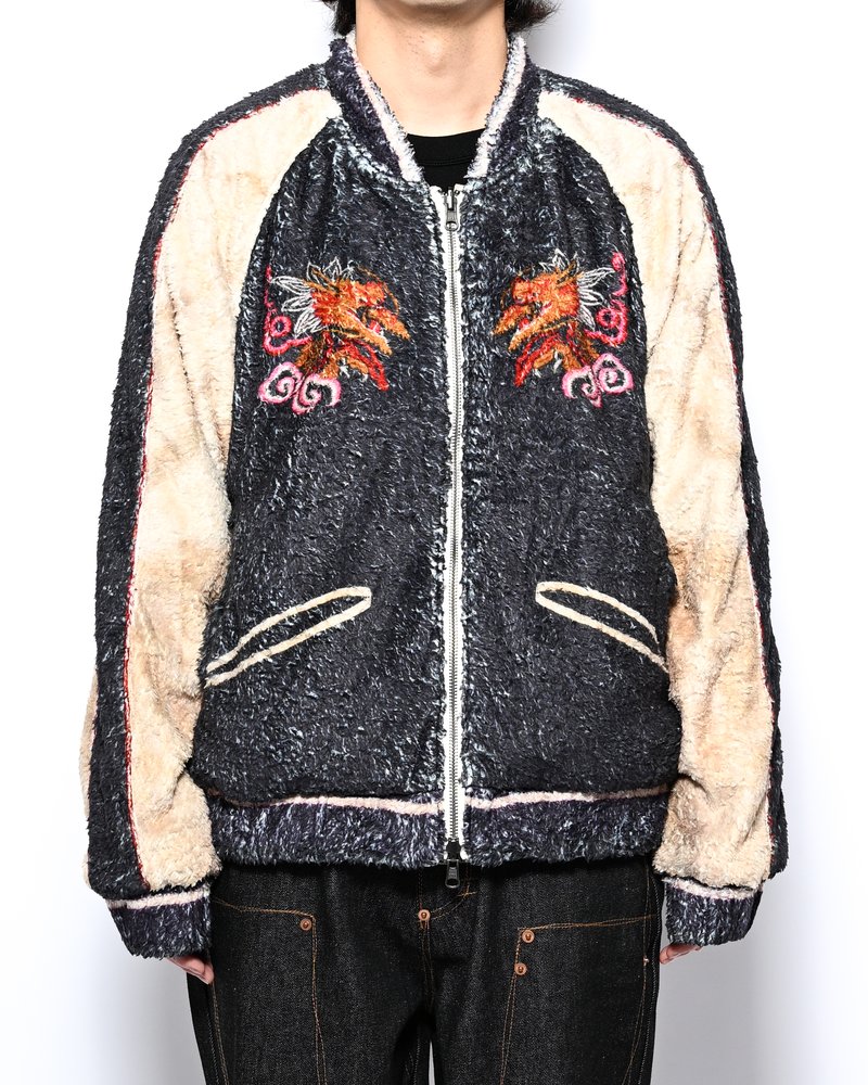 TROMPE L'OEIL REVERSIBLE SUKA JACKET -ONE COLOR-