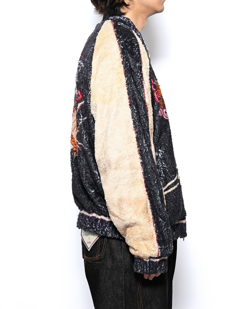 TROMPE L'OEIL REVERSIBLE SUKA JACKET -ONE COLOR-