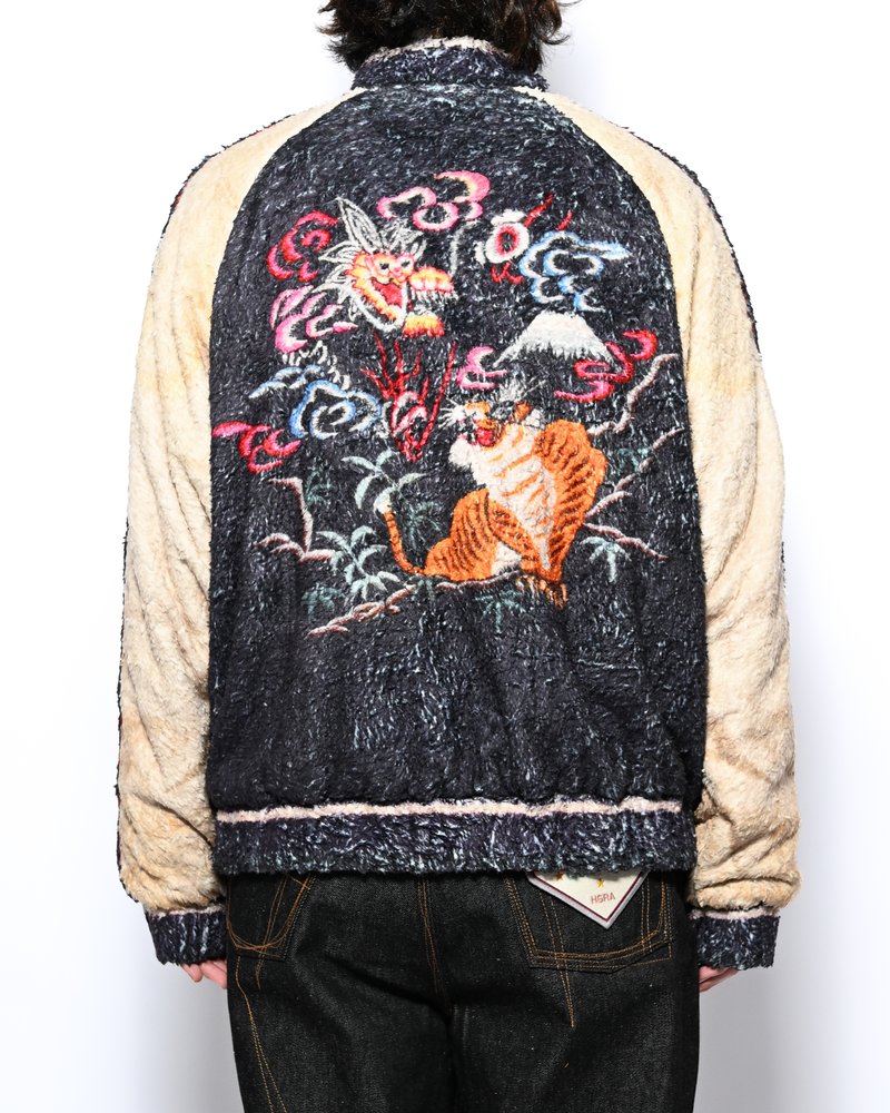 TROMPE L'OEIL REVERSIBLE SUKA JACKET -ONE COLOR-