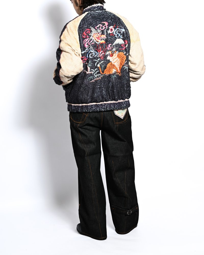 TROMPE L'OEIL REVERSIBLE SUKA JACKET -ONE COLOR-