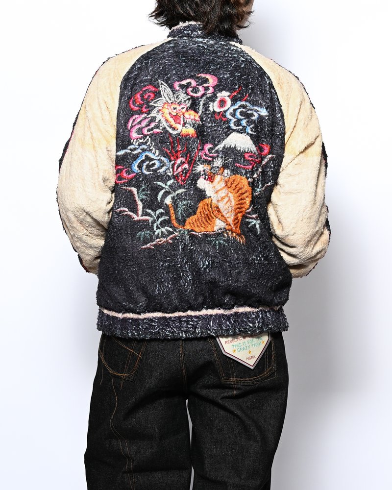 TROMPE L'OEIL REVERSIBLE SUKA JACKET -ONE COLOR-