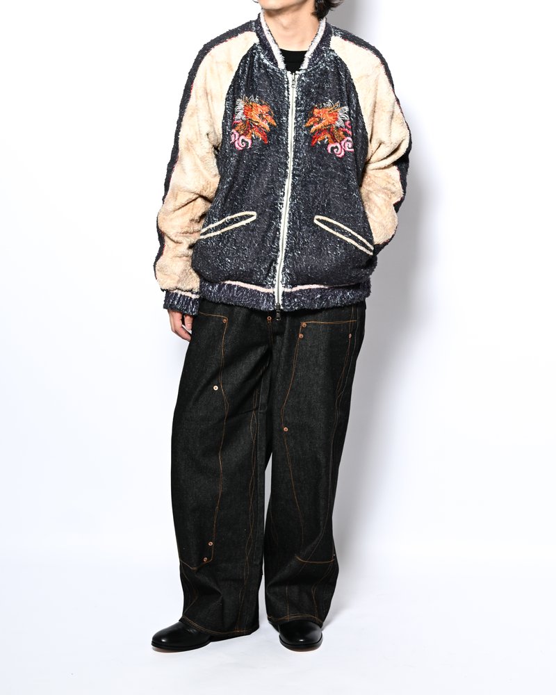 TROMPE L'OEIL REVERSIBLE SUKA JACKET -ONE COLOR-