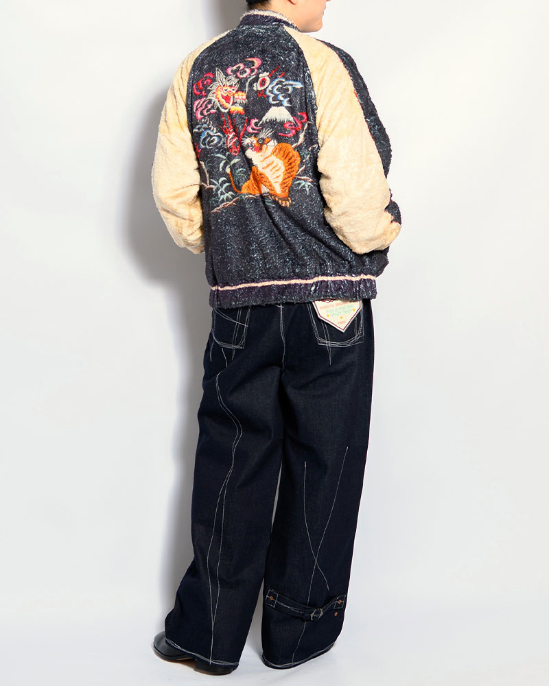 TROMPE L'OEIL REVERSIBLE SUKA JACKET -ONE COLOR-