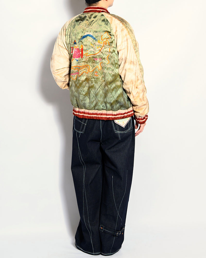 TROMPE L'OEIL REVERSIBLE SUKA JACKET -ONE COLOR-